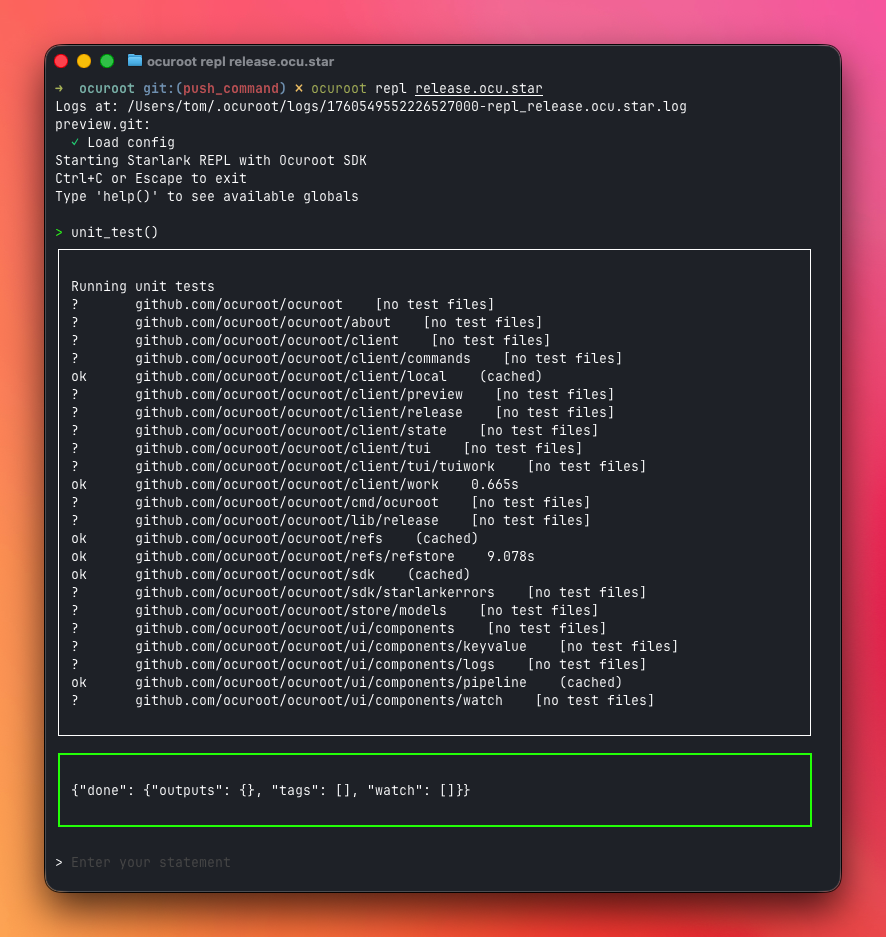 The Ocuroot REPL